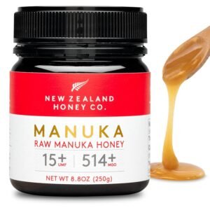 New Zealand Honey Co. Raw Manuka Honey UMF 15+ | MGO 514+, UMF