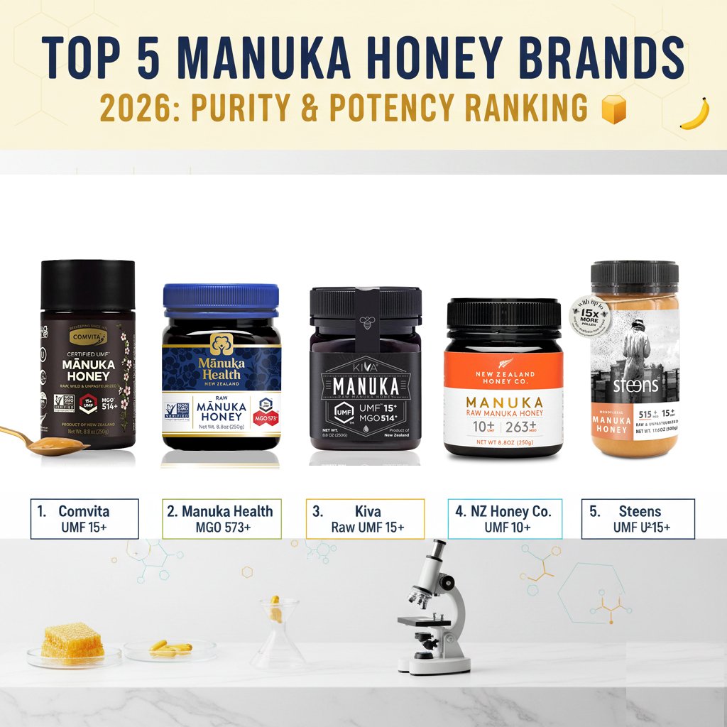 Top 5 Manuka Honey 2026 review