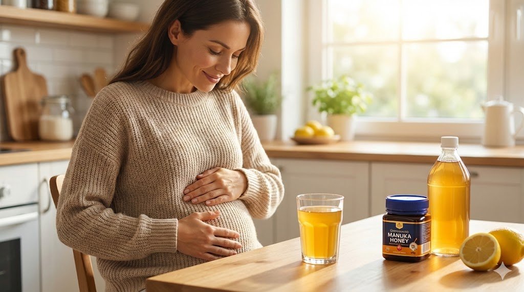 Manuka honey and apple cider vinegar