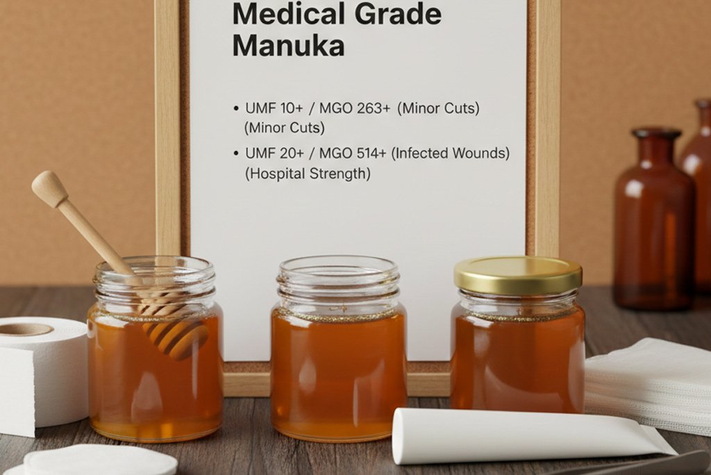 Best Manuka Honey for Wound Healing and Scars: A Medical Grade Guide (2026)