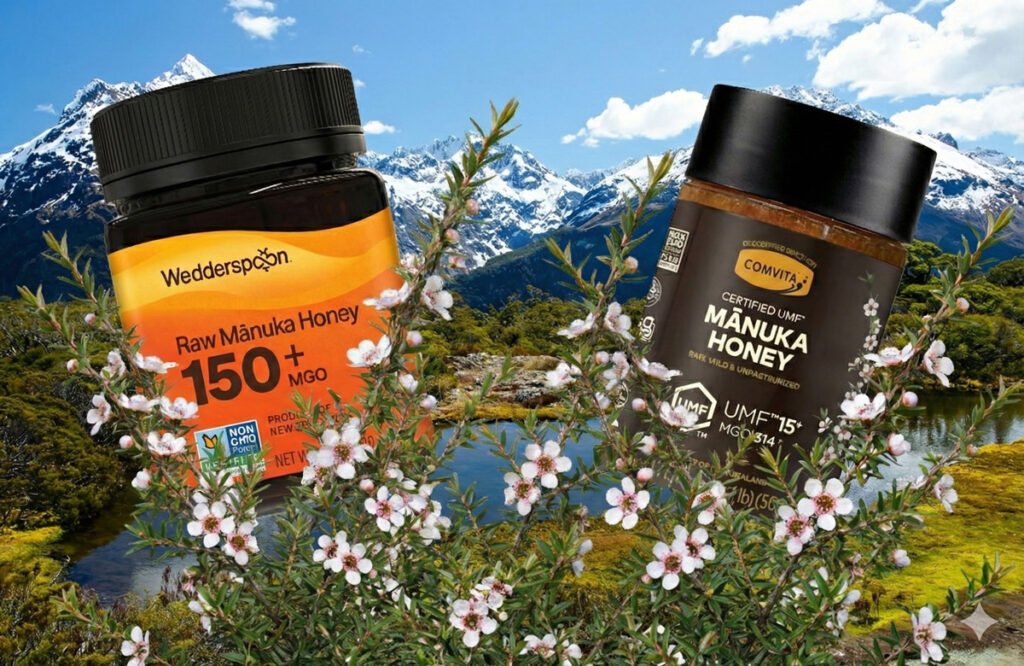 Wedderspoon vs Convita 2026 manuka honey compared review